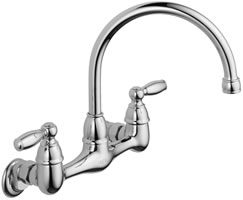 双柄厨房水龙头 TWO-HANDLE KITCHEN FAUCETS