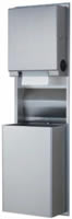 B-3961 嵌墙可转换纸巾盒/垃圾箱组合柜 Recessed Convertible Paper Towel Dispenser/Waste Receptacle