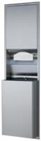 B-3944 嵌墙可转换纸巾盒/垃圾箱组合柜 Recessed Convertible Paper Towel Dispenser/Waste Receptacle