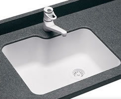 天鹅人造石台下厨盆 Swanstone Solid Surface Undermount